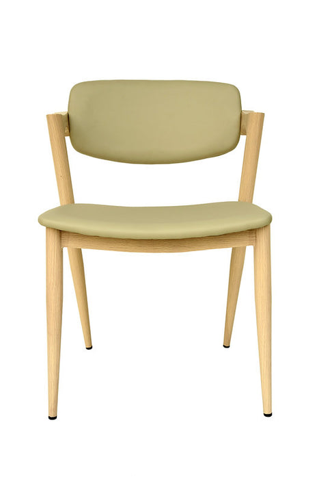 Brera Metal Dining Chair (Beige)