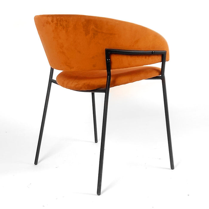 Amanda Dining Chair (Orange)