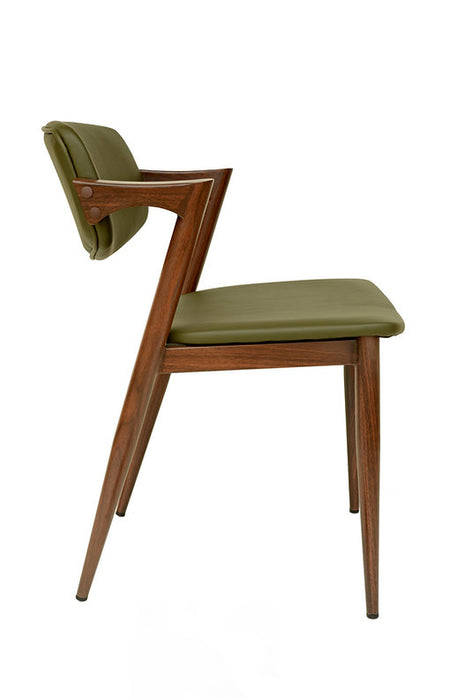 Brera Metal Dining Chair (Olive)
