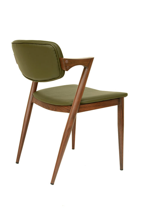 Brera Metal Dining Chair (Olive)