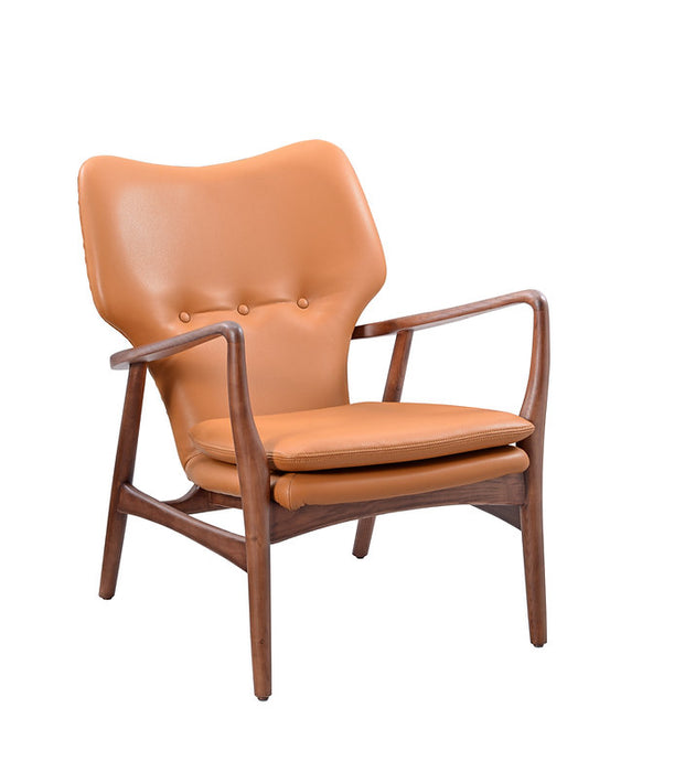 Patrik Leatherette Lounge Chair