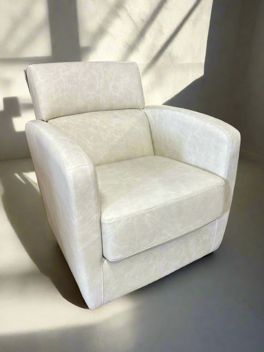 B0302 Leather Swivel Glider (Colour Not As Shown)