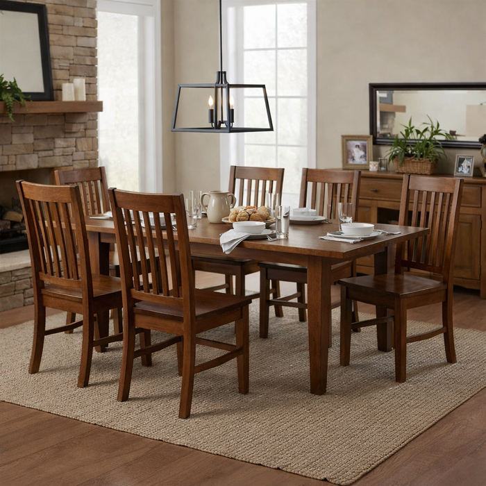 Irish Coast Regular Dining Table w/6 Chairs