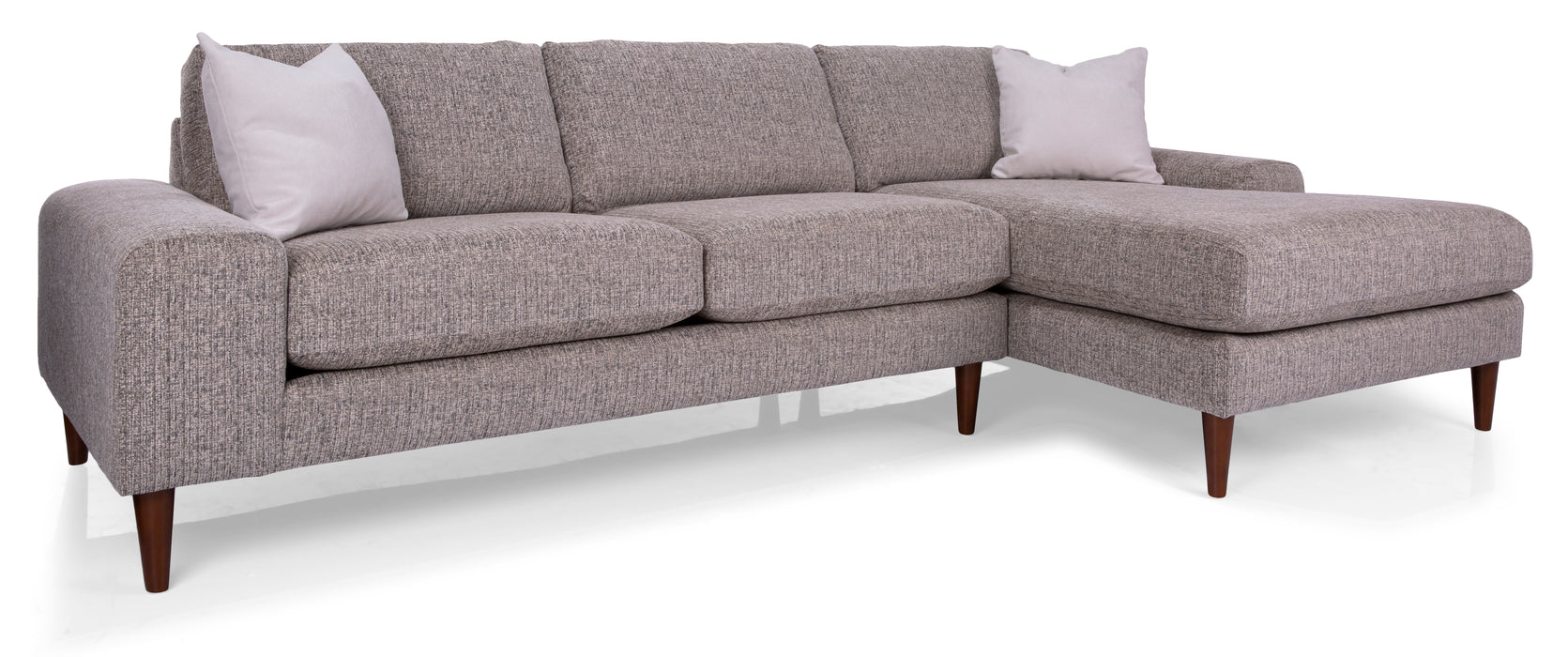 Abby 2 Pc. Sectional w/RHF Chaise (Colour Not As Shown)