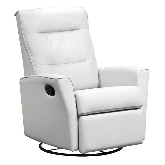 L0342 Leather Combo Swivel/Glider Recliner w/Power