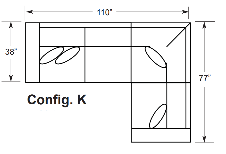 2900 3Pc. Sectional