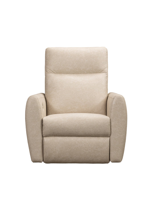 Levy Leather Swivel Glider Recliner w/Power