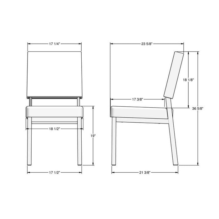 Asterisk Dining Table w/ 6 Mathilde Dining Chairs