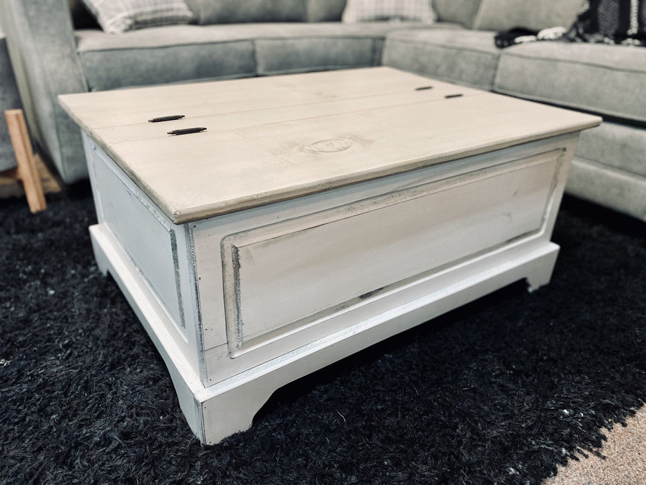 Panel Coffee Table in Dove