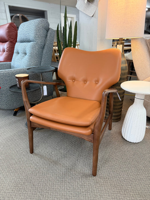 Patrik Leatherette Lounge Chair
