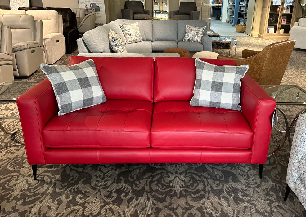 3795 Leather Condo Sofa