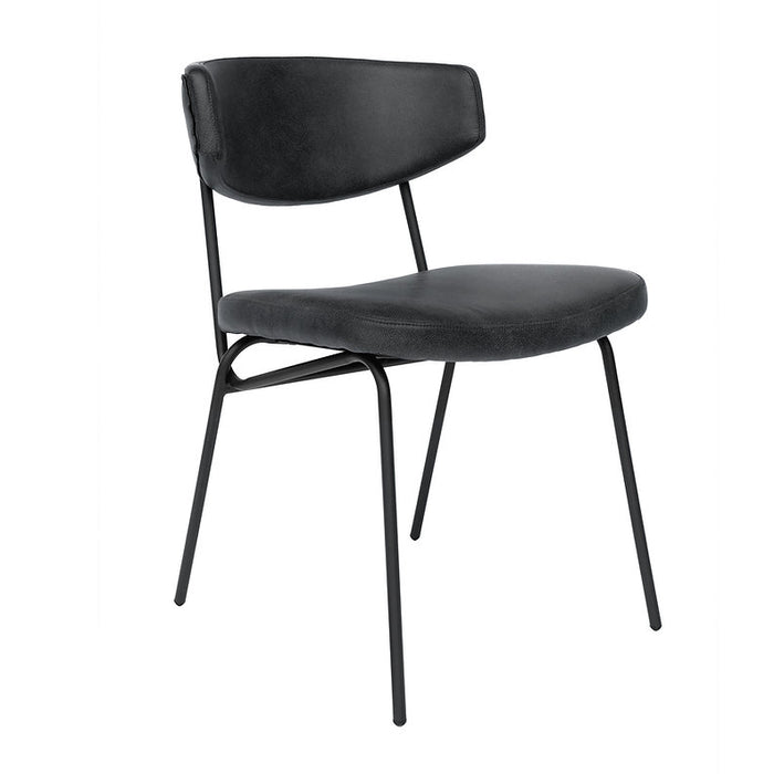 Ingrid Dining Chair (Black/Grey)