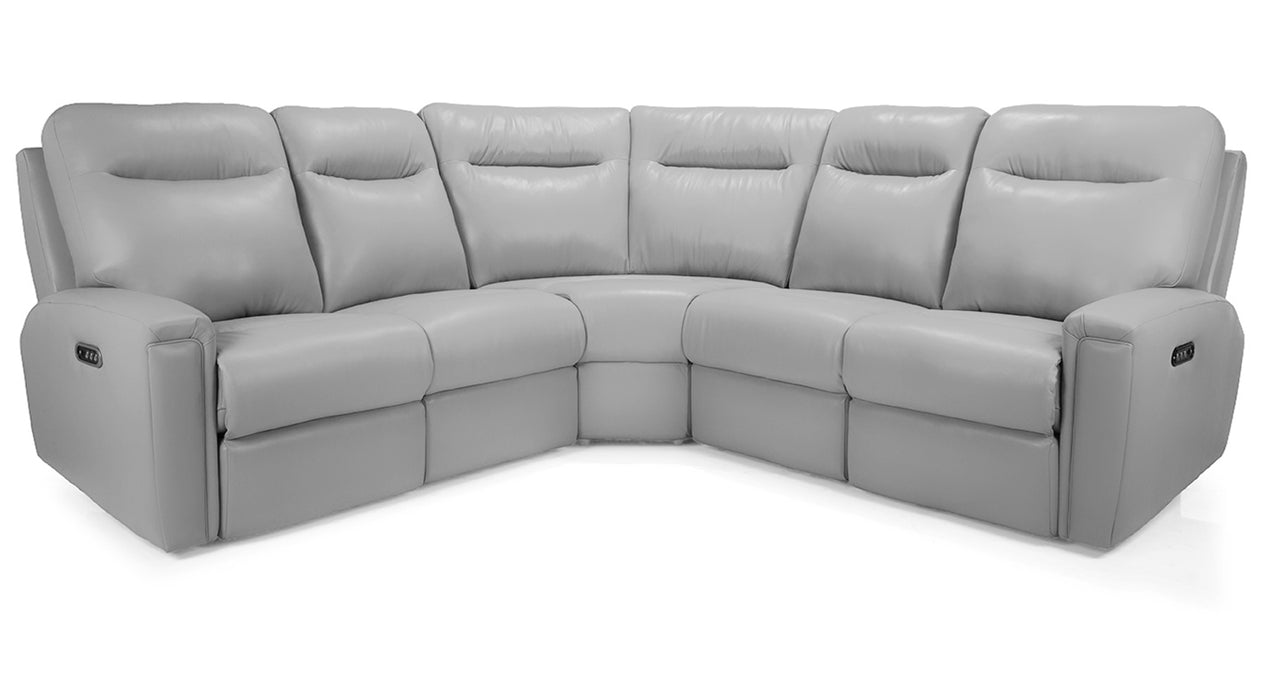 8520 Leather Sectional
