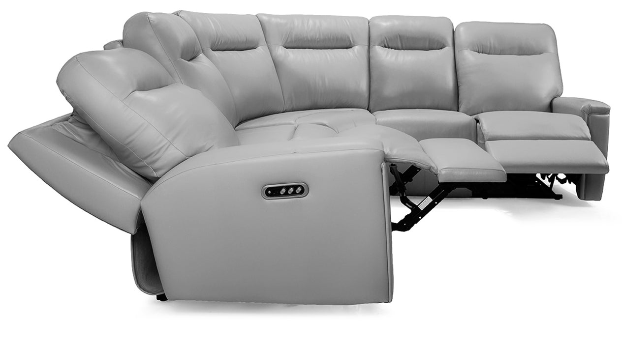 8520 Leather Sectional