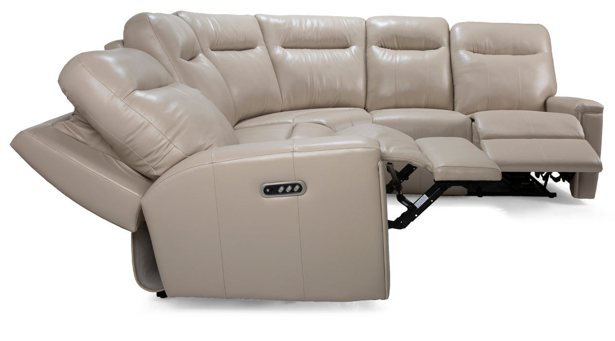 8520 Leather Sectional