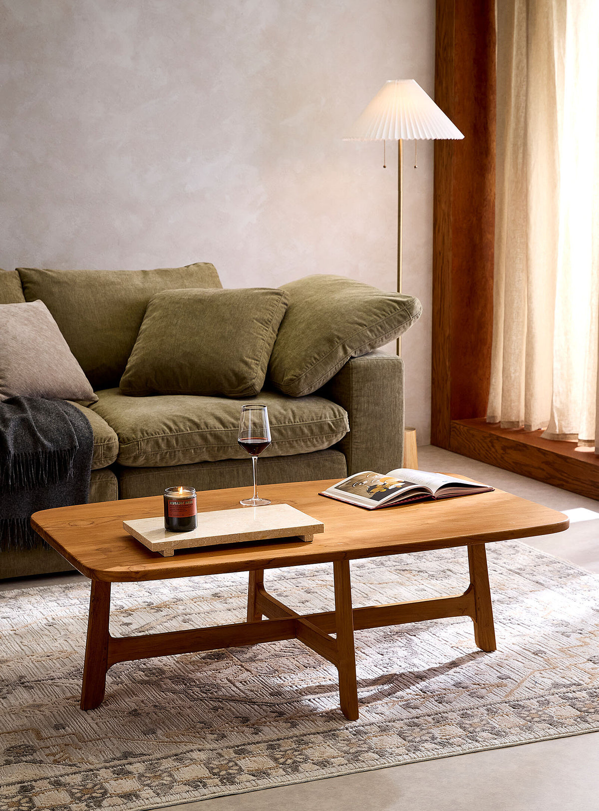 Magalie coffee table - Java Oak — Osmond's Furniture