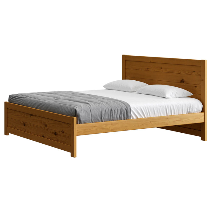 Wildroots King Platform Bed in Classic Finish