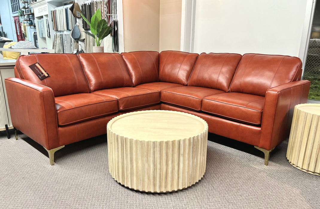 L736 Leather Sectional