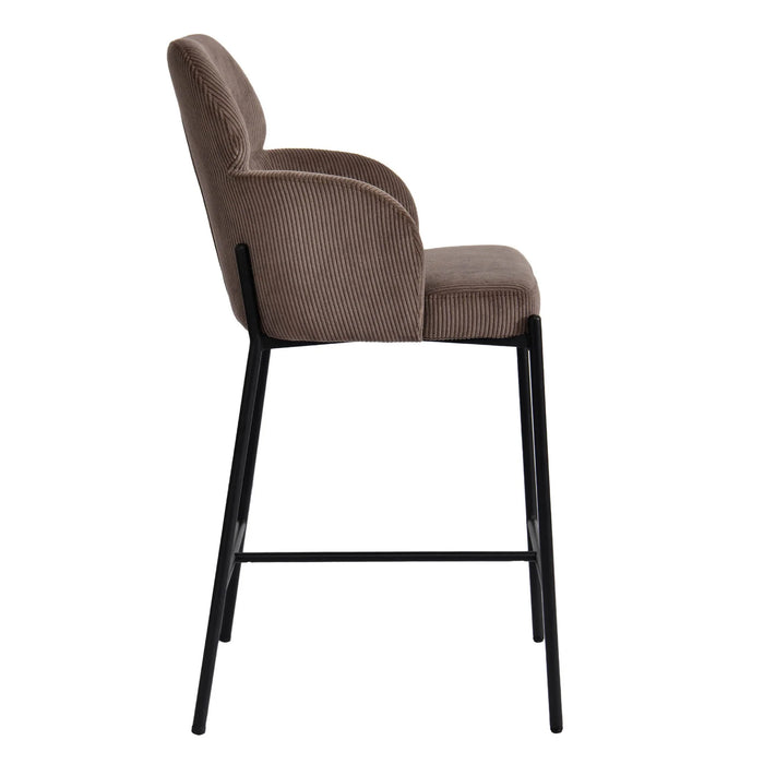 Allegra Counter Stool - Corduroy Brown