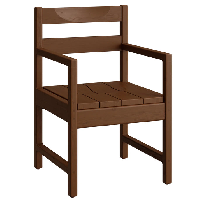 Wooden Dining Arm Chair
