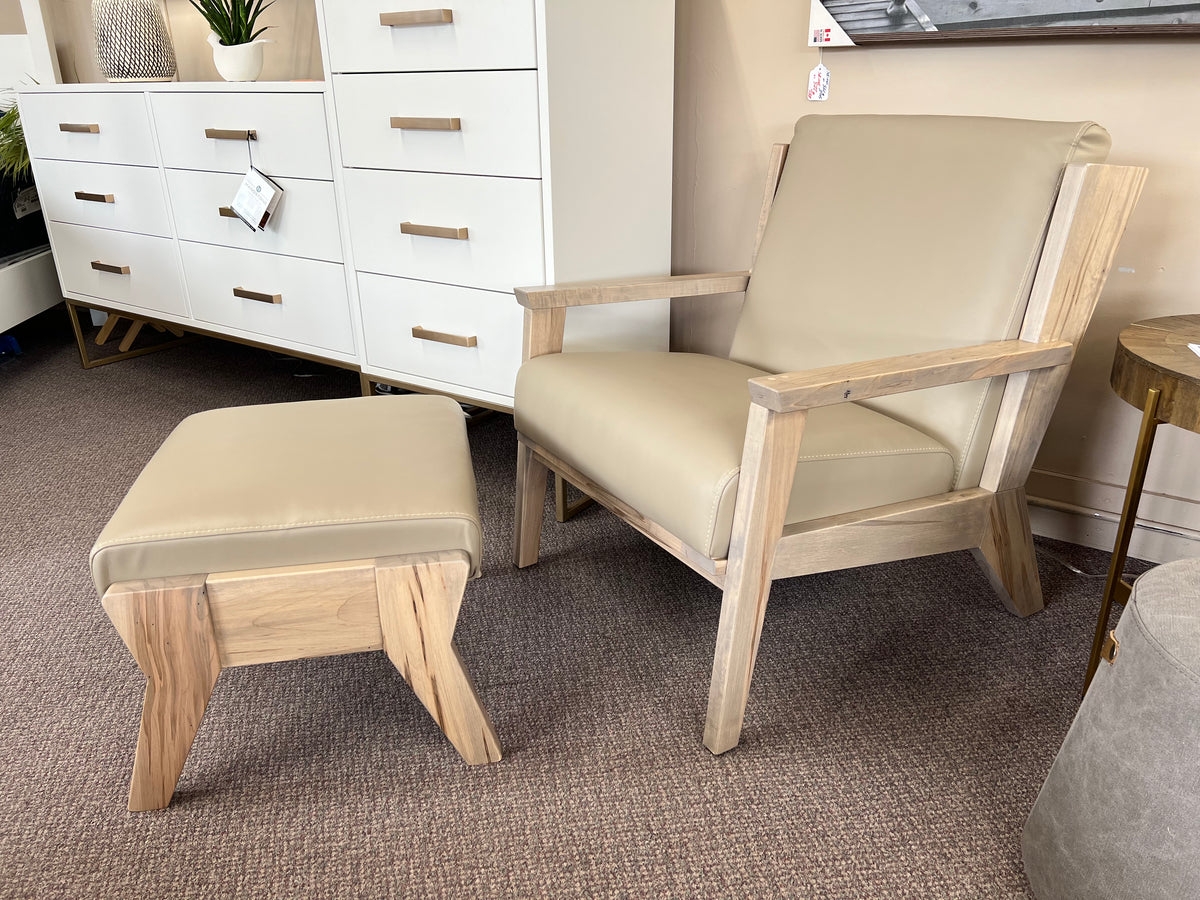 Jasper Accent Chair and Ottoman — Osmond's Furniture