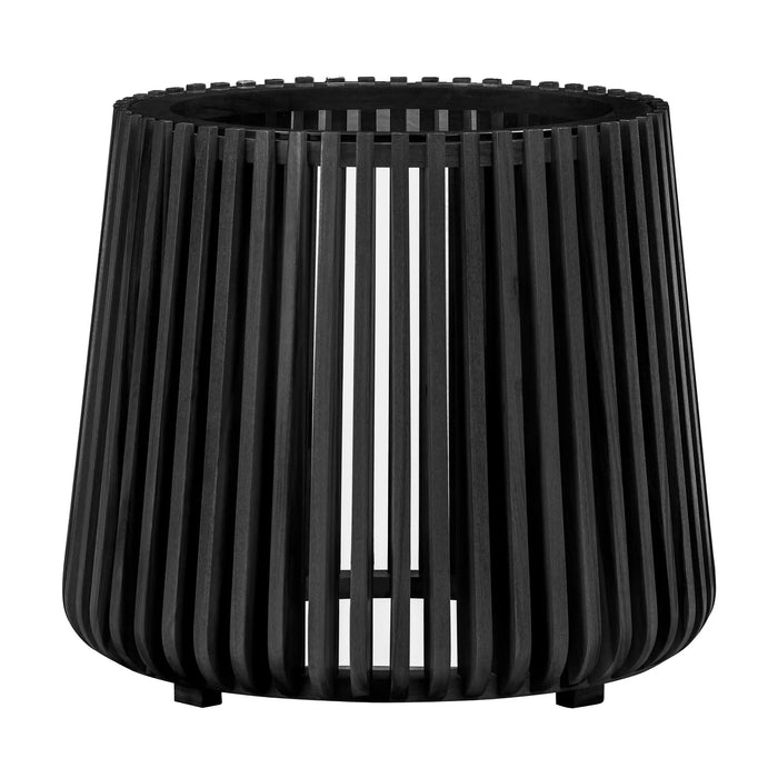 Bungalow Round Side Table - Black