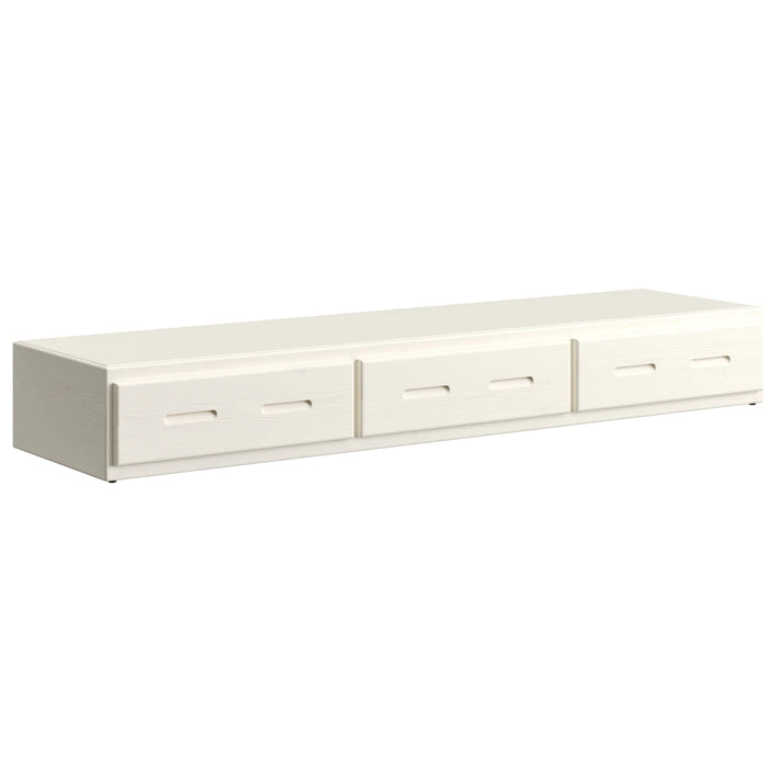 39"/54" 3 Drawer Unit in Cloud Finish
