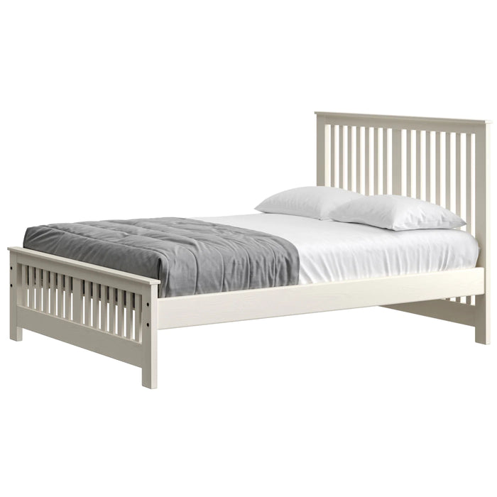 Shaker 54" Double Bed in Cloud Finish