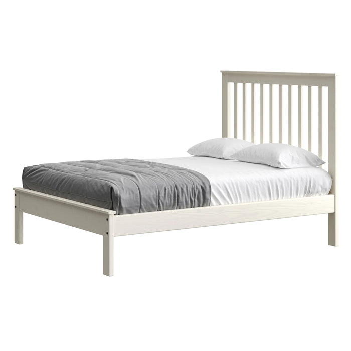 Mission 54" Double Bed in Cloud Finish