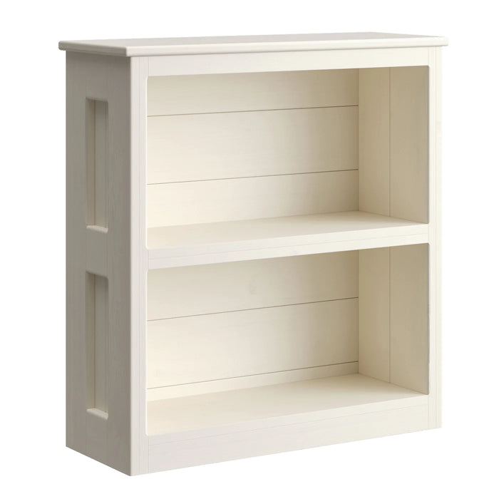 Bookcase. 30in Wide, 31in Tall in Cloud Finish