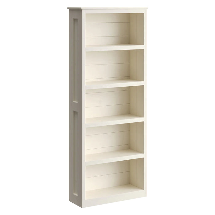 Bookcase. 30in Wide, 73in Tall in Cloud Finish