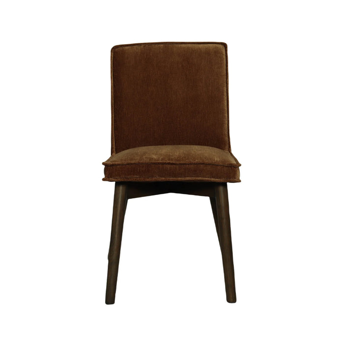 Franklyn Dining Chair - Distress Velvet Bronze