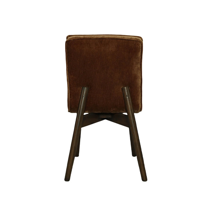 Franklyn Dining Chair - Distress Velvet Bronze