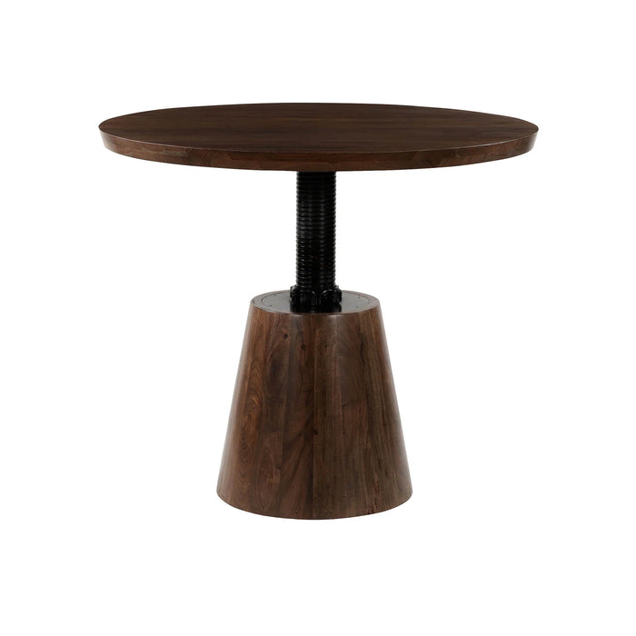 Bronx Crank 48" Round Dining Table