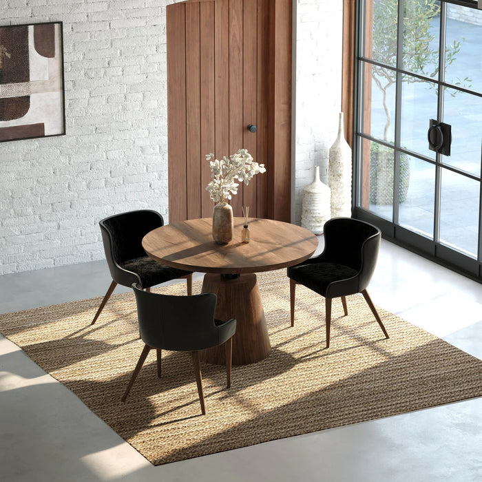 Bronx Crank 48" Round Dining Table