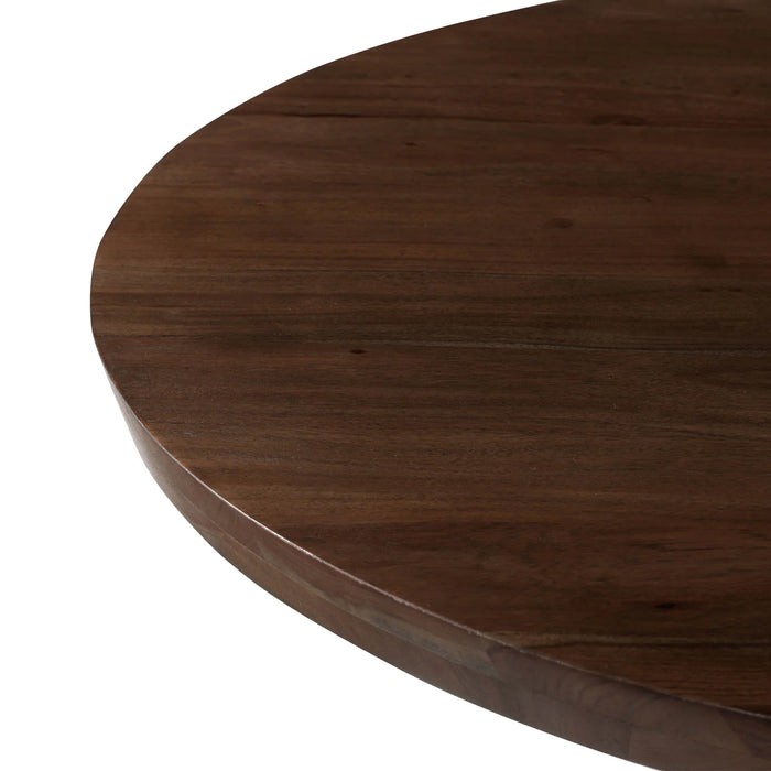 Bronx Crank 48" Round Dining Table