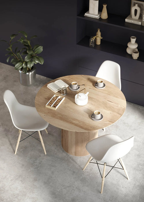 Cylinder 47" Round Dining Table