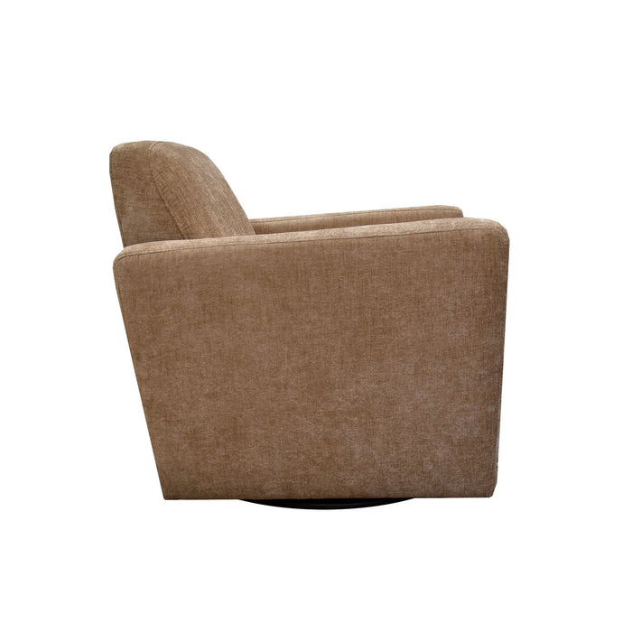 Cooper Swivel Club Chair (Latte Chenille)