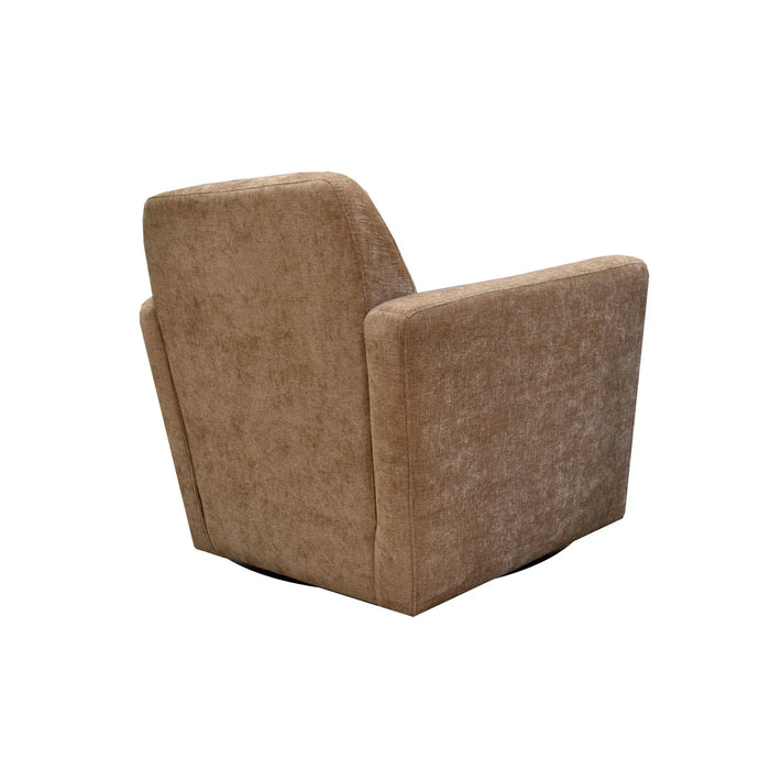 Cooper Swivel Club Chair (Latte Chenille)