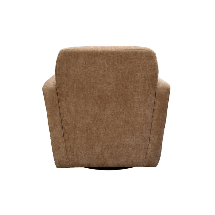 Cooper Swivel Club Chair (Latte Chenille)