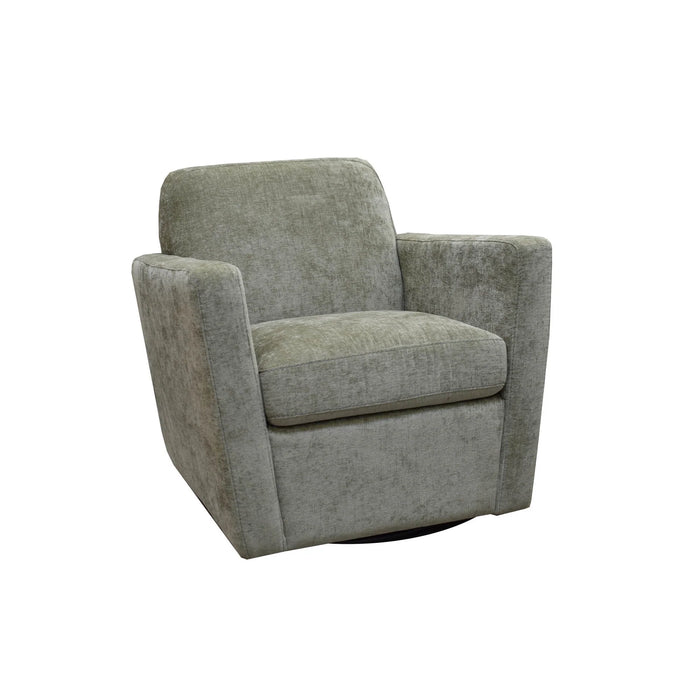 Cooper Swivel Club Chair (Sage Chenille)