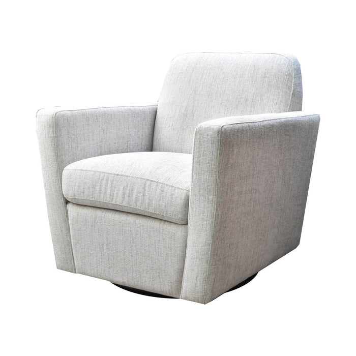 Cooper Swivel Club Chair (Woven Linen)