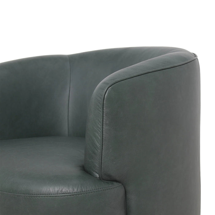 Fireside Swivel Club Chair (Deep Moss)