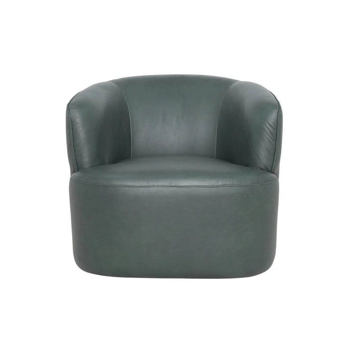 Fireside Swivel Club Chair (Deep Moss)