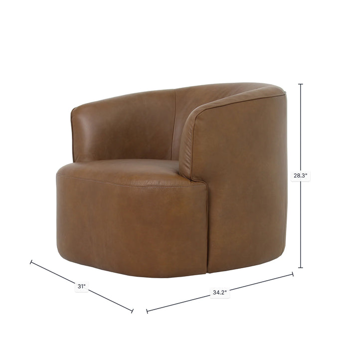 Fireside Swivel Club Chair (Sienna)