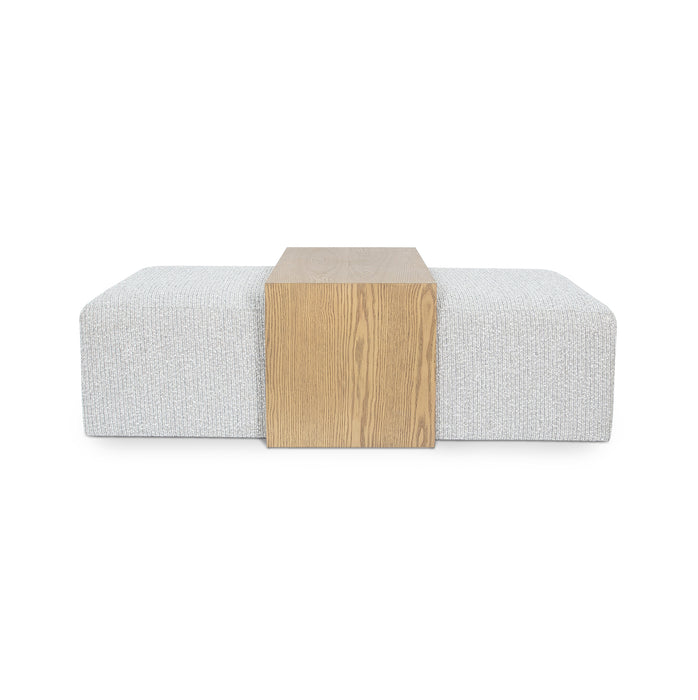 Forest Coffee Ottoman - Heather