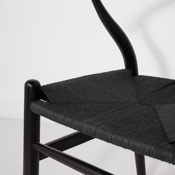 Frida Dining Chair - Matte Black