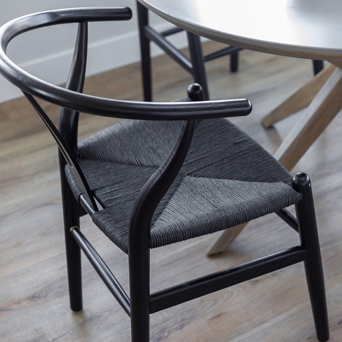 Frida Dining Chair - Matte Black