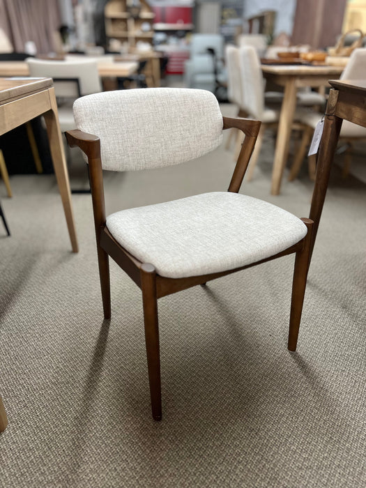 Brera Wooden Dining Chair (Beige)