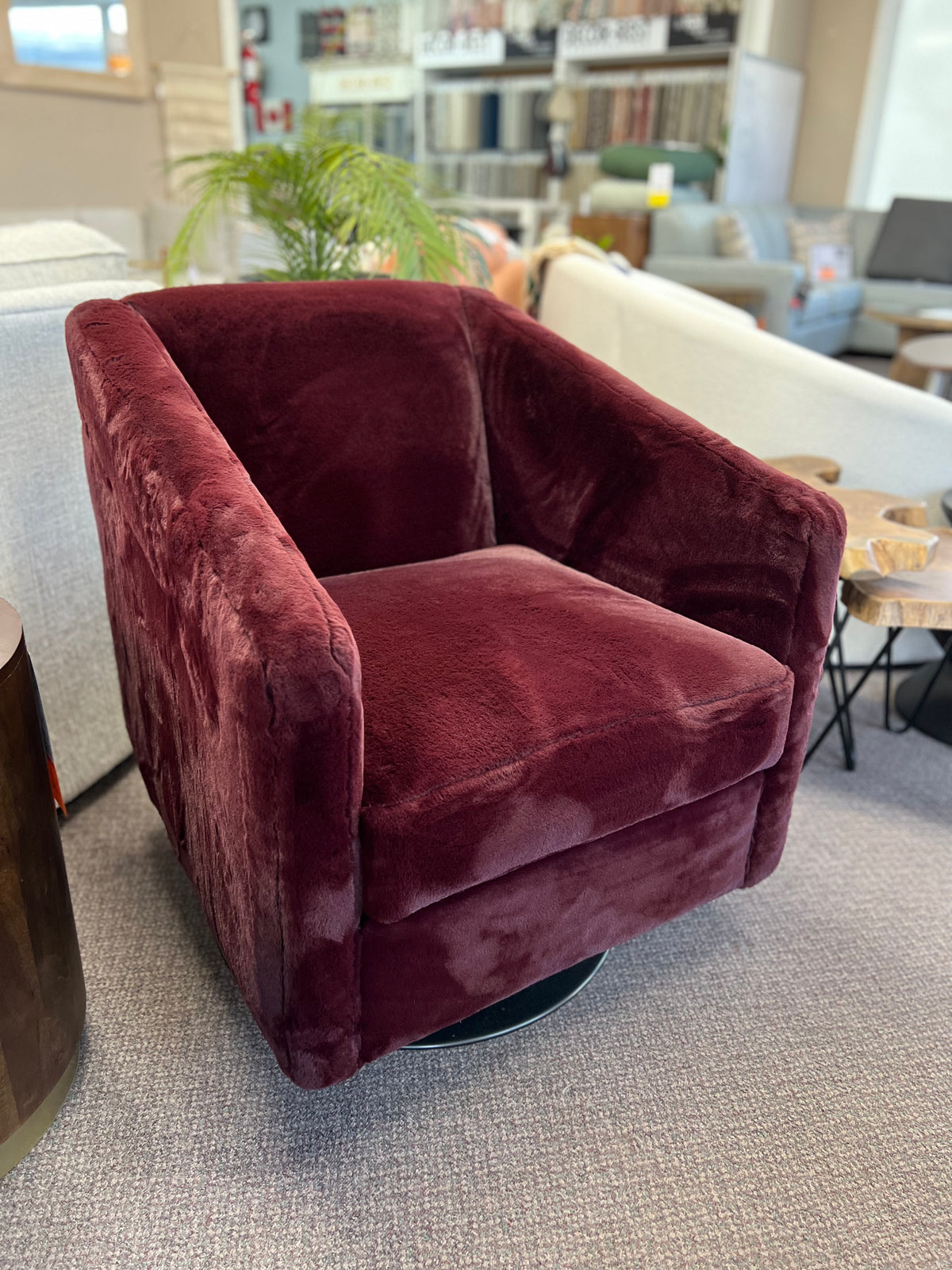 Louis Swivel Accent Chair — Osmond's Furniture